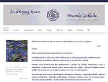 Tablet Screenshot of branka-jakelic.com
